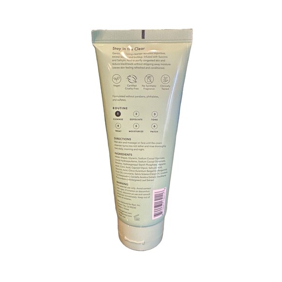 Rael Beauty  Miracle Clear Exfoliating Cleanser Face Wash 5oz - Picture 2 of 2